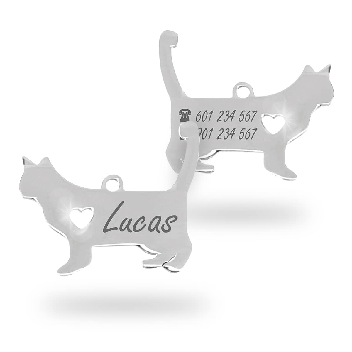 Personalisierte Erkennungsmarken für Hunde und Katzen