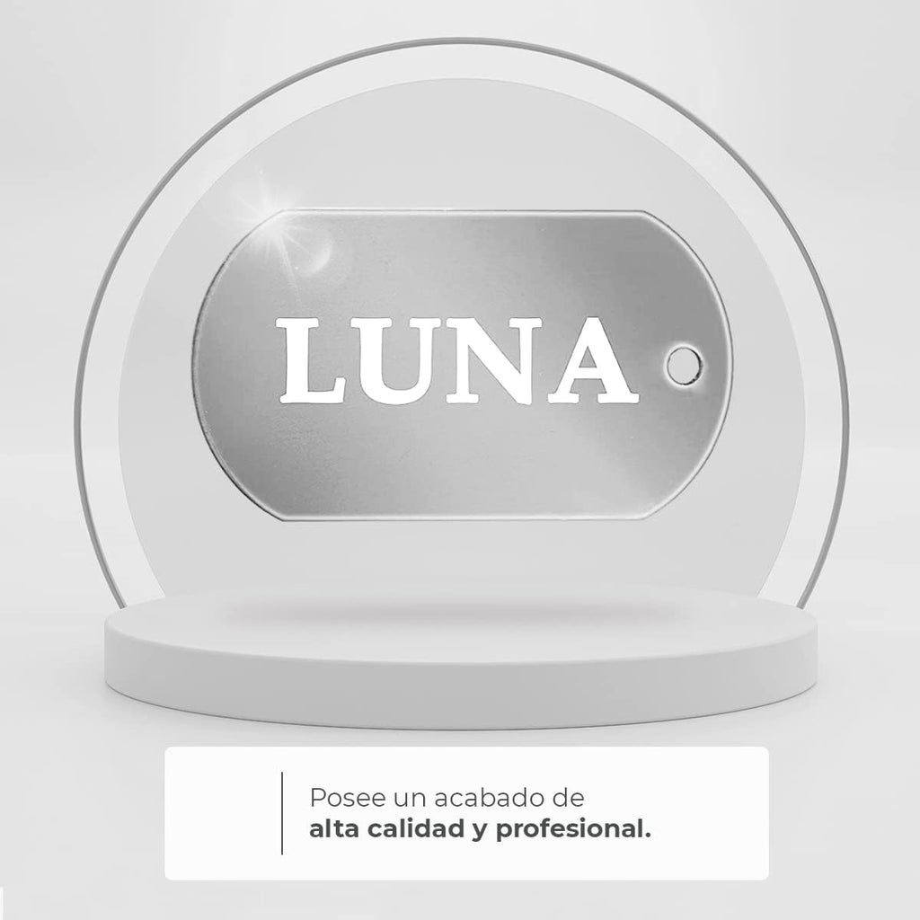 Ibera gifts - Hundemarke mit Gravur - Hundemarke Personalisiert Militärische Erkennungsmarke für große Hunde