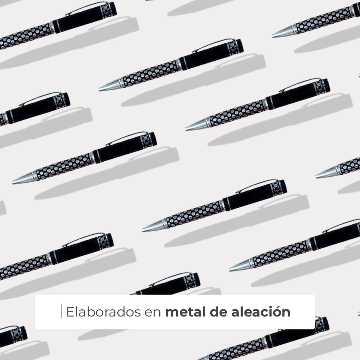 ibera gifts - Bolígrafos Personalizados, Bolígrafo Personalizado con Grabado Láser, Presentado en Bolsa de Regalo, Tamaño 14,3 cm (Negro grande)