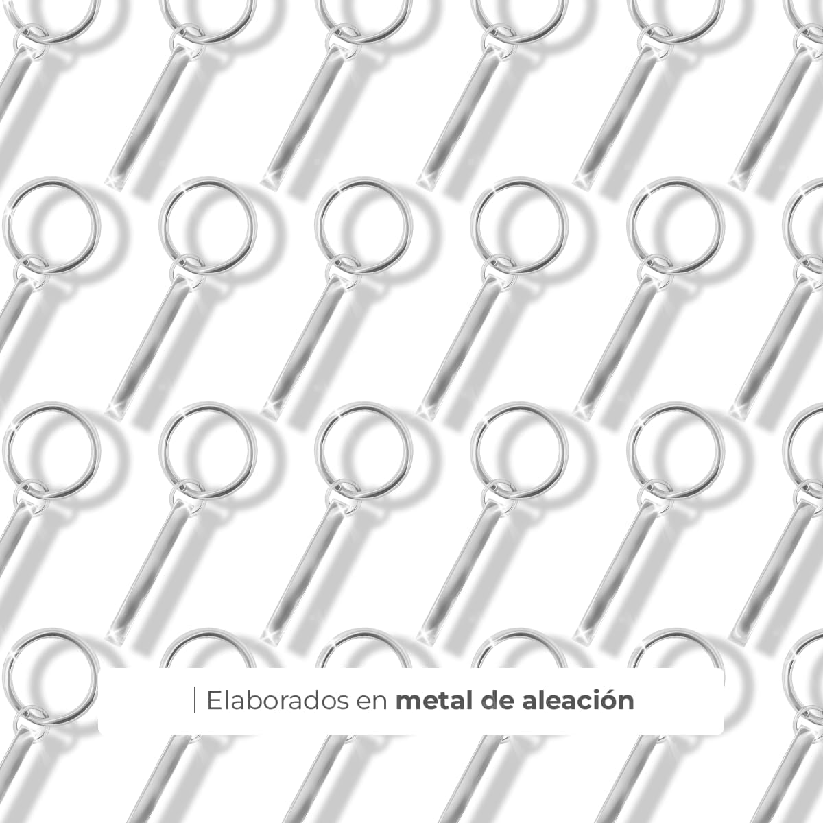 Llavero personalizado rectangular de acero - Regalos originales personalizados Mujer, Hombre, Parejas, Novios, Amiga, Papa, Dia Padre - Grabado Nombre, Mensaje, Llaveros originales personalizados