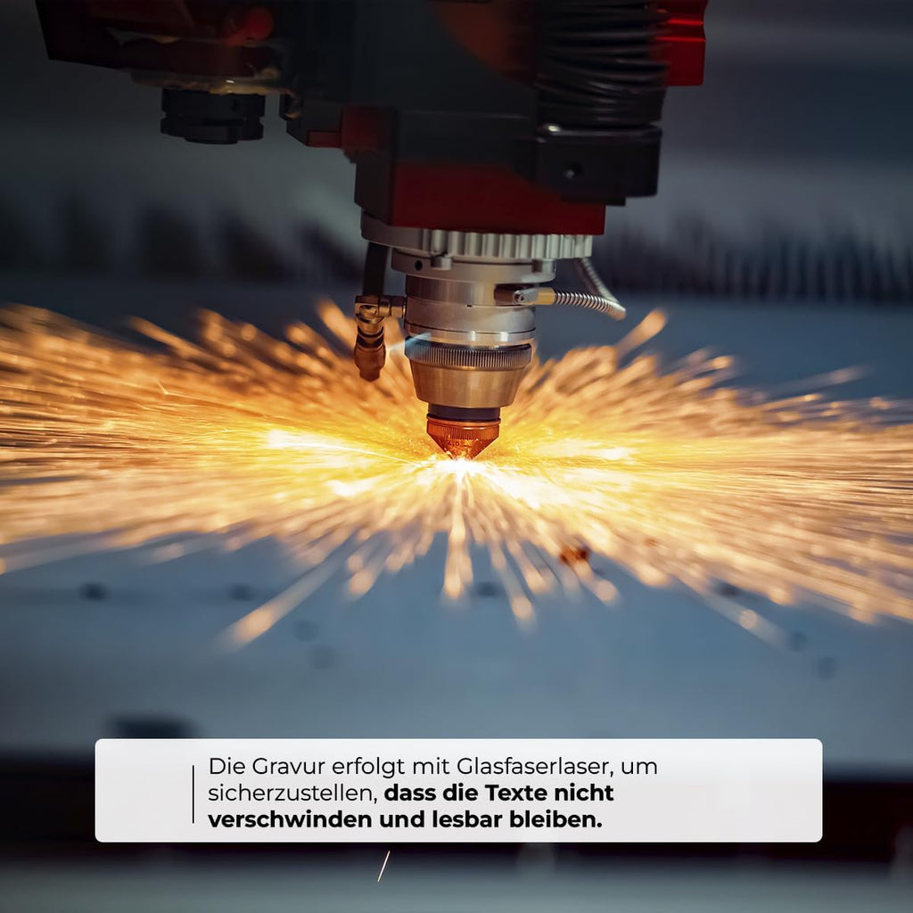 ibera gifts - 2 Personalisierte Schlüsselanhänger Herz - Anhänger als Geschenke Mit Gravur für Freund, Freundin, Vatertag, Muttertag, Partner - Coole Schluesselanhaenger