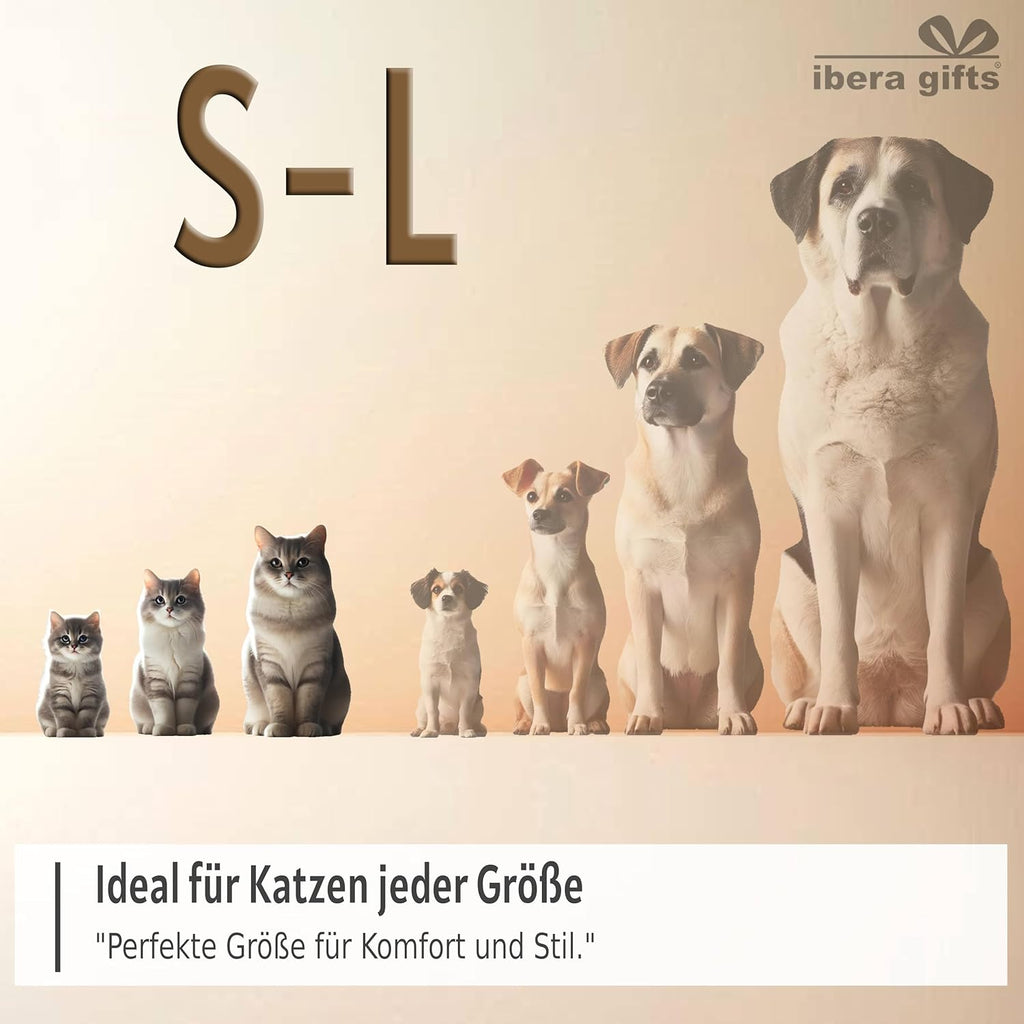 Ibera gifts - Katzenhalsband Personalisiert, Katzenhalsband mit Namen Für Katzen mit Sicherheitsverschluss Selbstöffnend, Reflektierend (Schwarz)